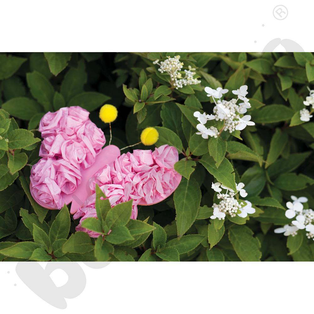 Bibuła 50 x 70 cm tonacja czerwona