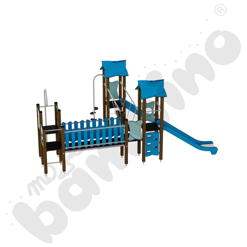 Zestaw Urbi 8, słupy drewniane B