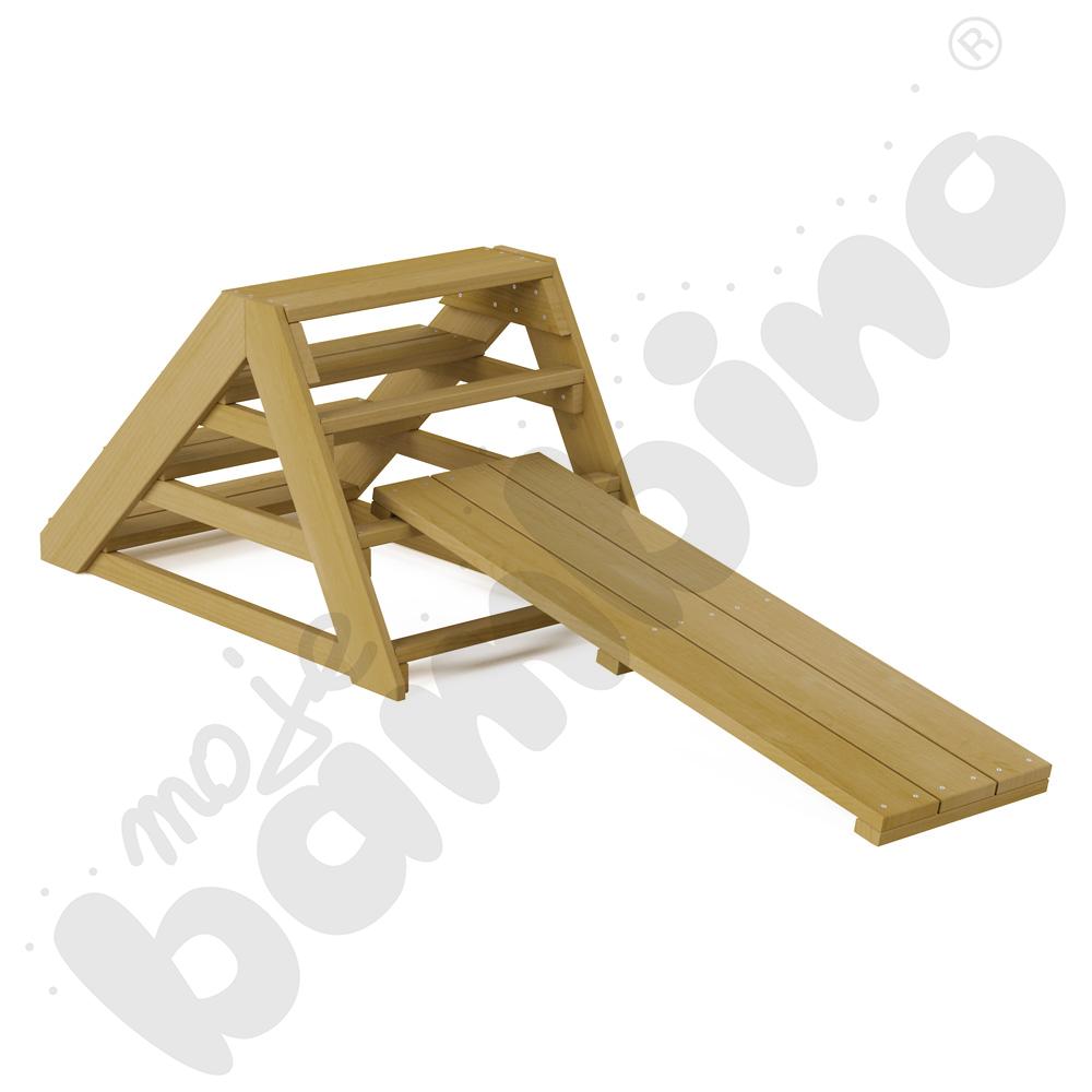 Schody z kładką Terra z kotwami