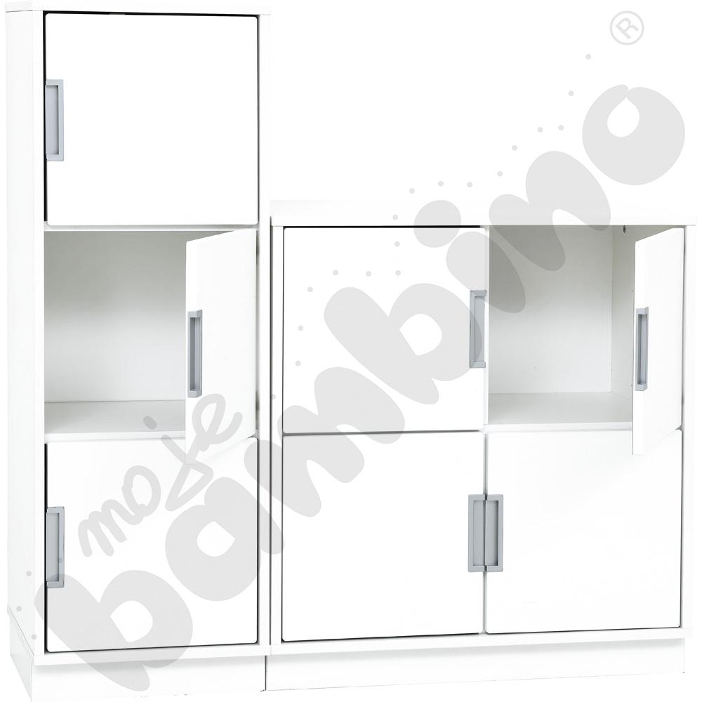 Quadro - zestaw 128, 90 st., biała skrzynia