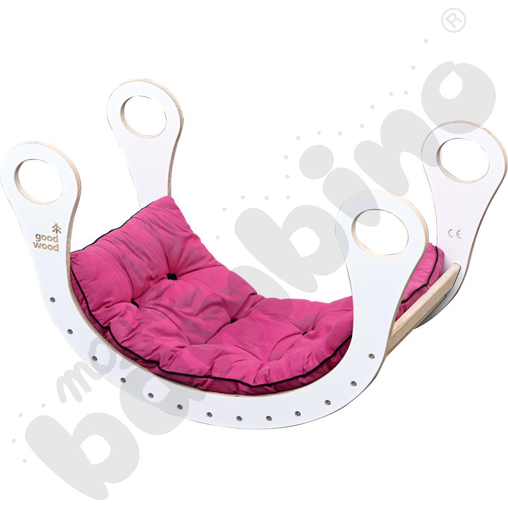 Drewniany bujak Good Wood - biały - MED