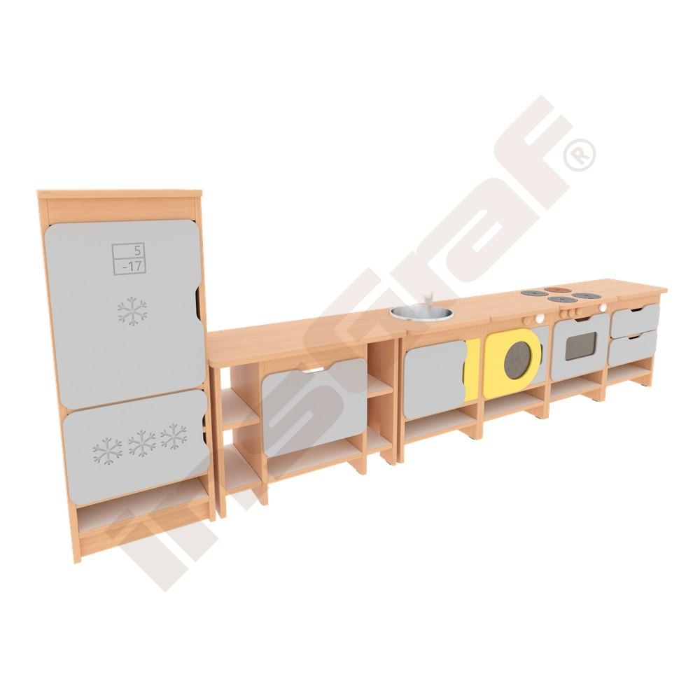 Kuchyňská sestava Quadro - 5 - světlý javor