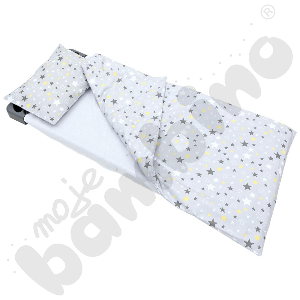 Komplet pościeli przedszkolnej - szary