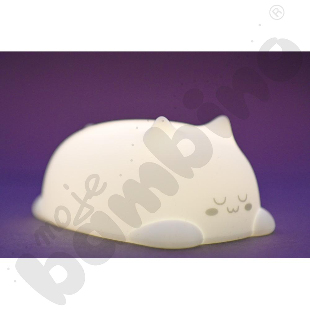 Miękka lampka Kotek