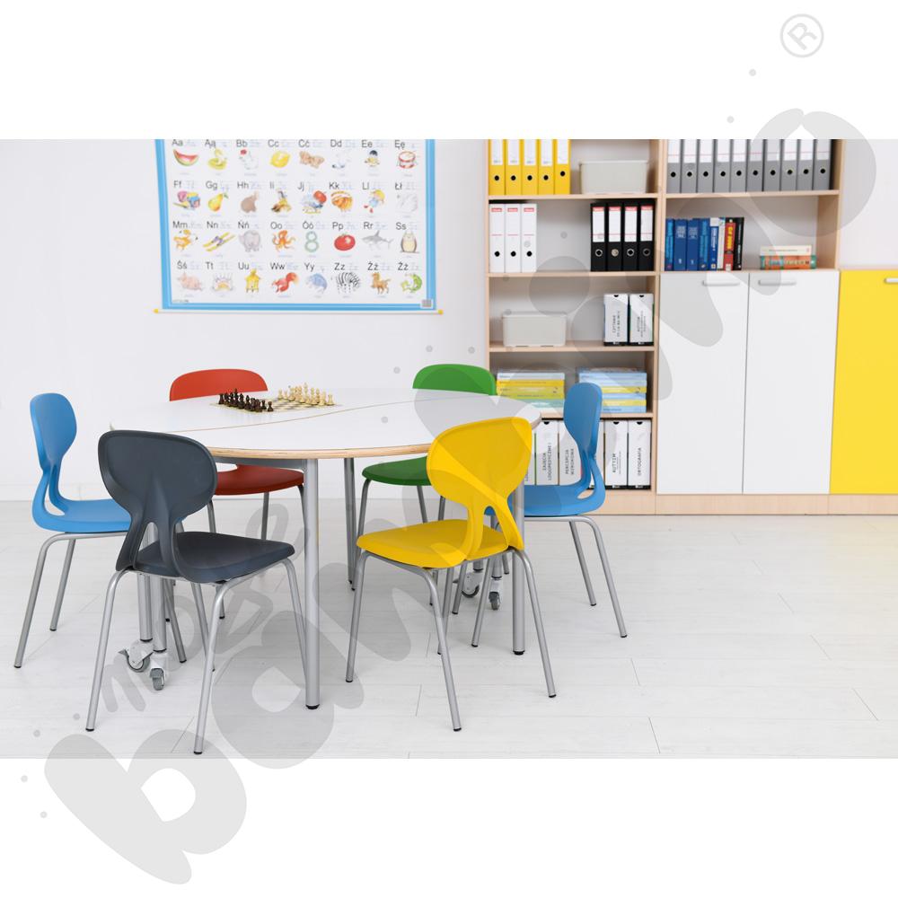 Krzesło Colores rozm. 6 żółte