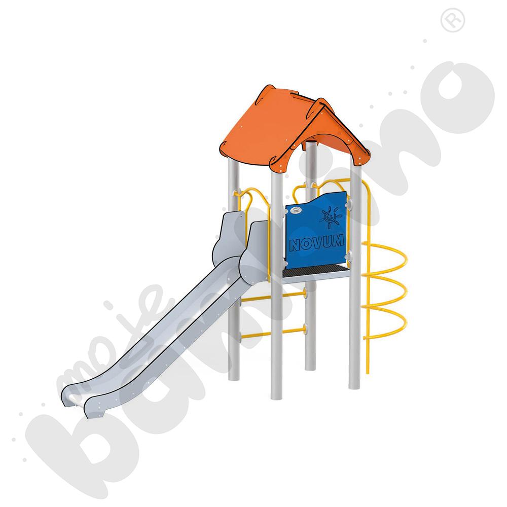 Orbis - wieża 5, metalowe słupy