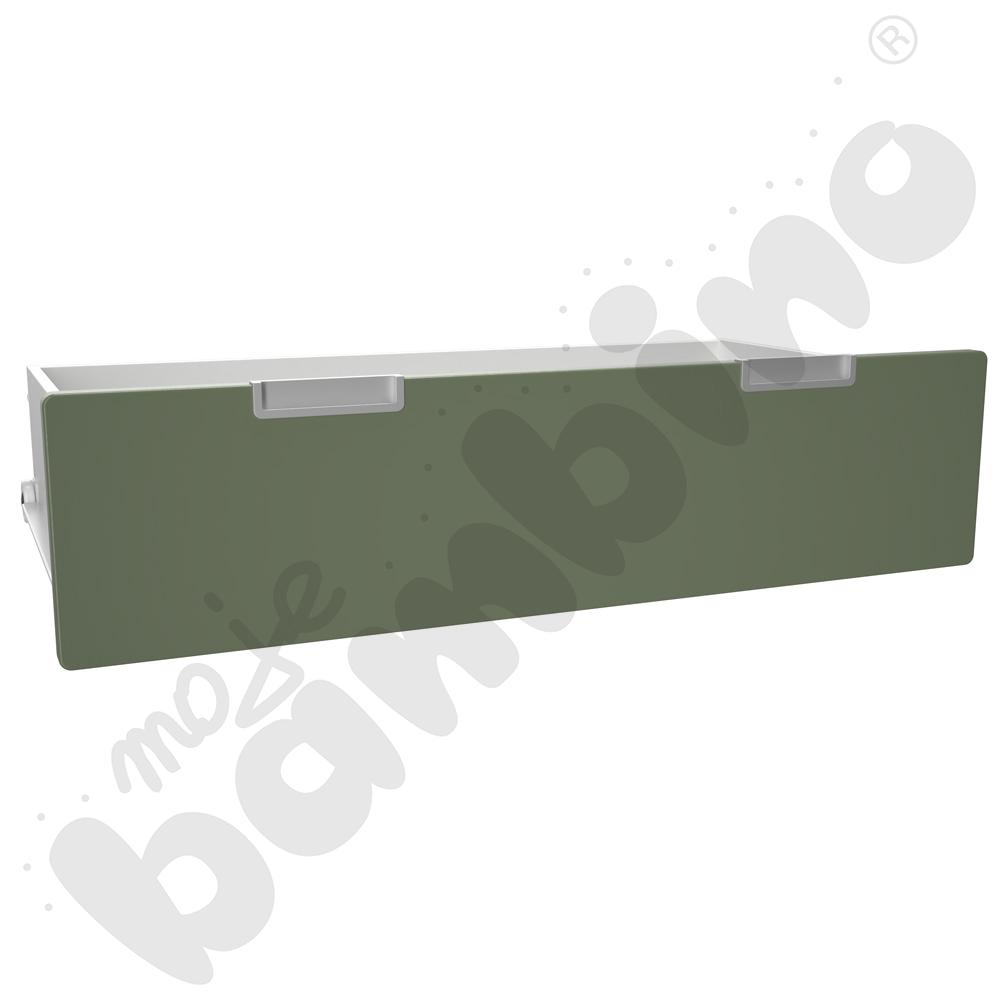 Quadro - szuflada szeroka - ciemnooliwkowa