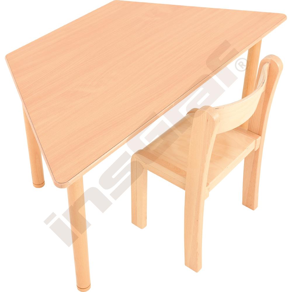 Zpevněná stolová desky lichoběžníková 