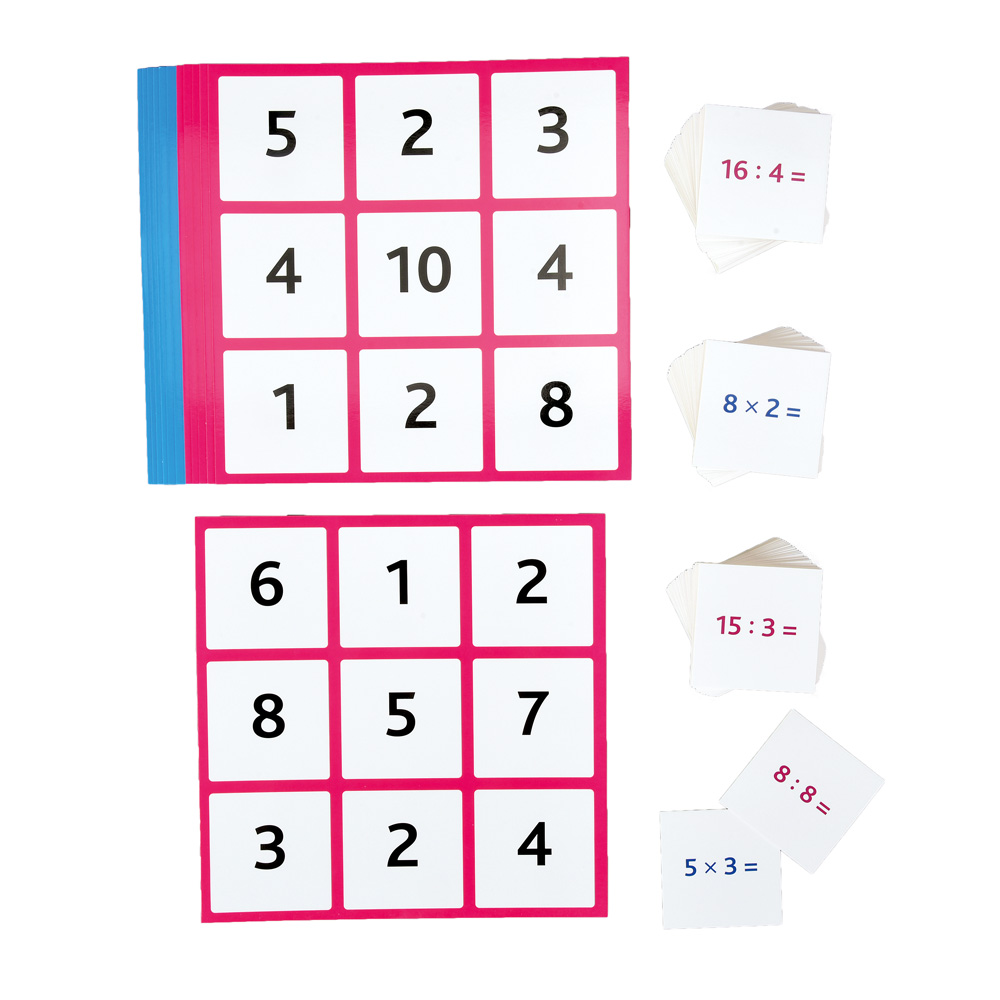 Bingo násobenie a delenie do 20