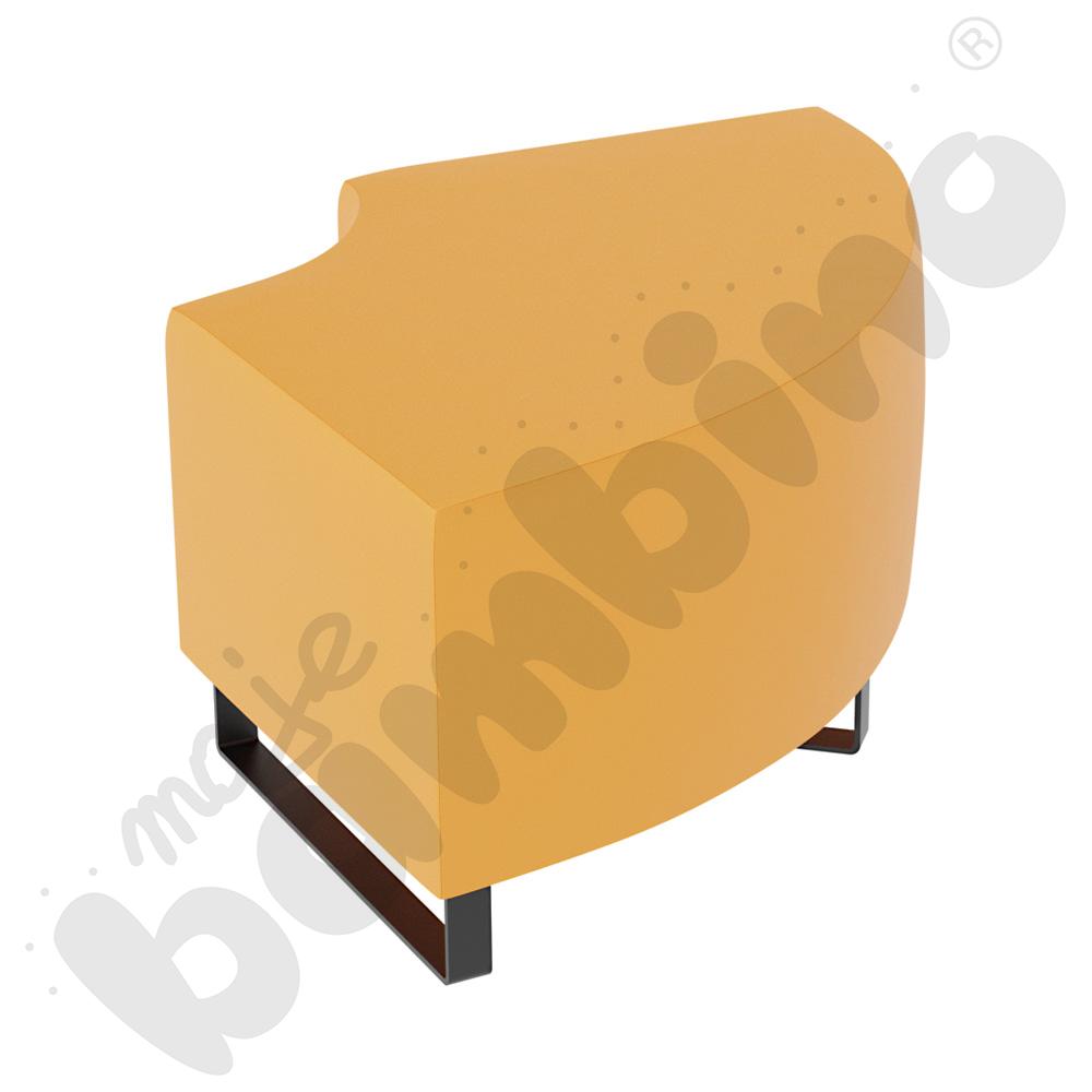 Pufa Universum 1/4 koła rogowa, tkanina MT08