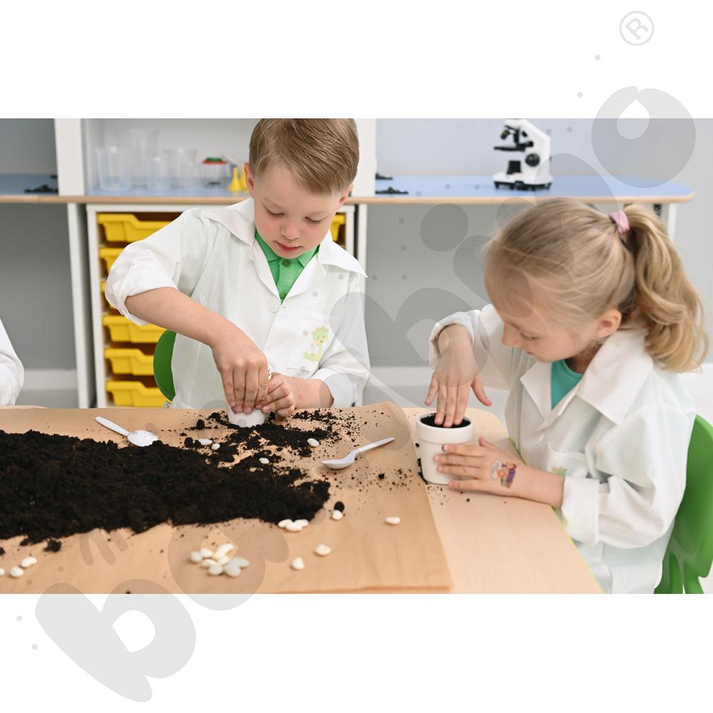 Blat Quadro klon jasny kwadratowy, limonkowe obrzeże