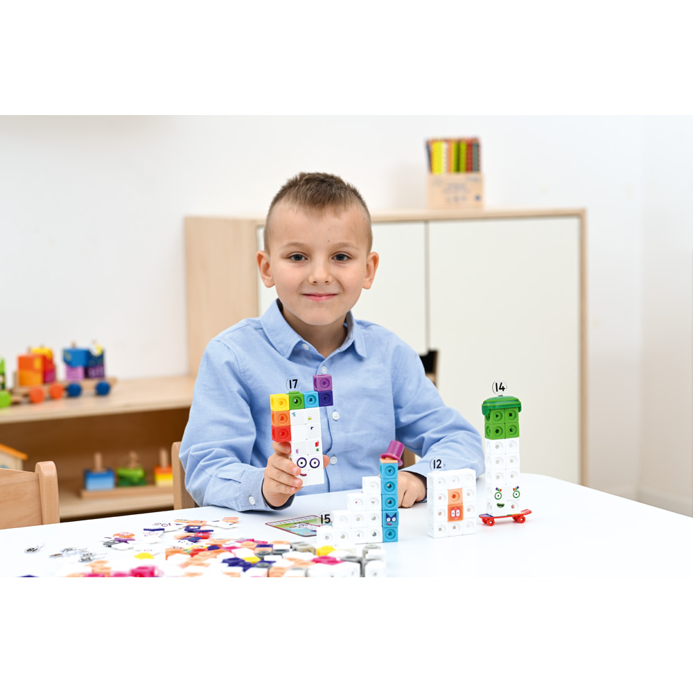 Matematické kocky s kartami úloh 11-20