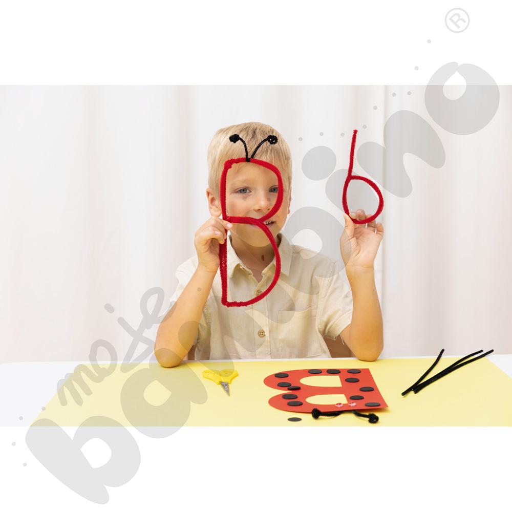 Druciki kreatywne 0,4 x 30, 100 szt. - czarne