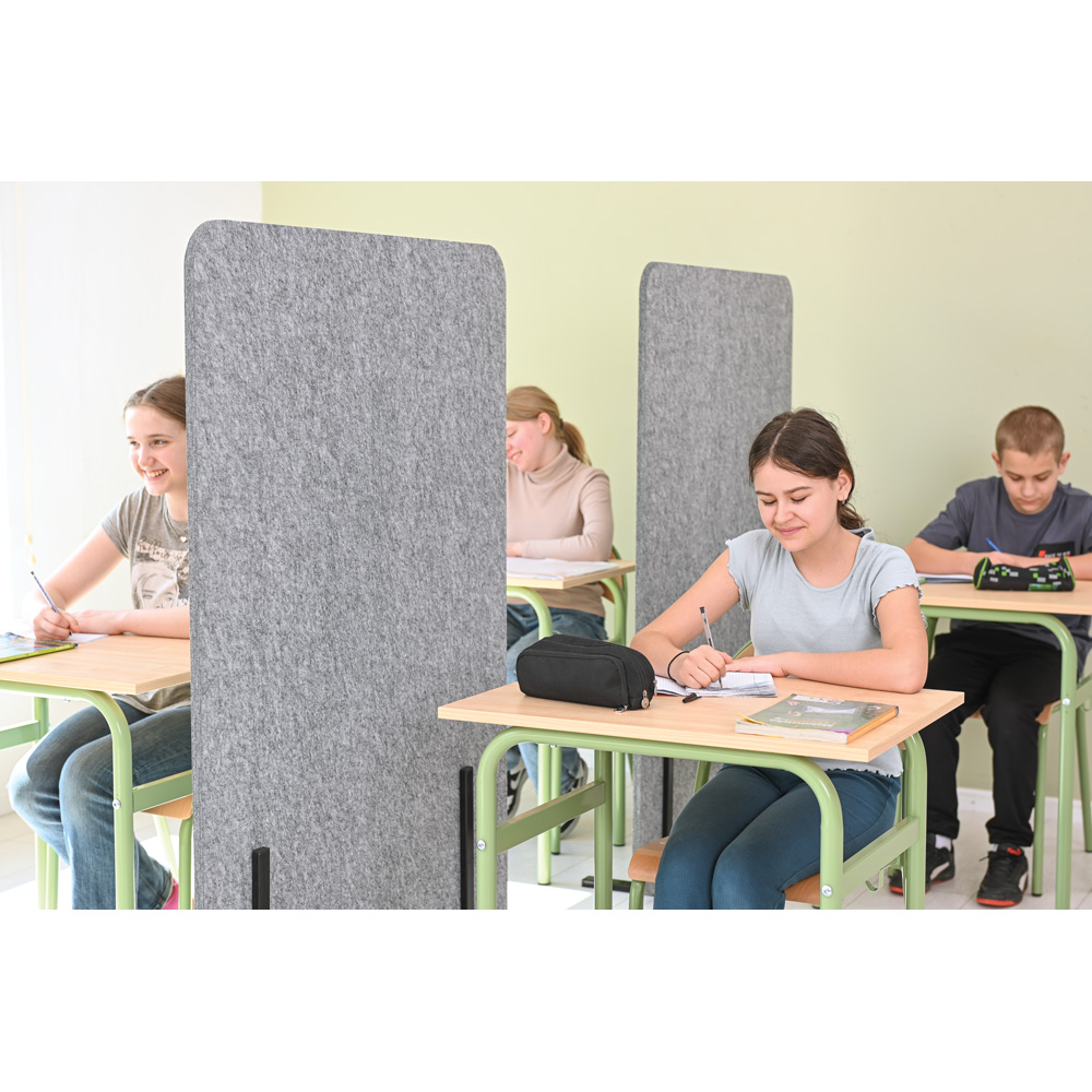 Školská lavica Daniel 1-os. javor 375 so stoličkou P, veľ. 6, olivová