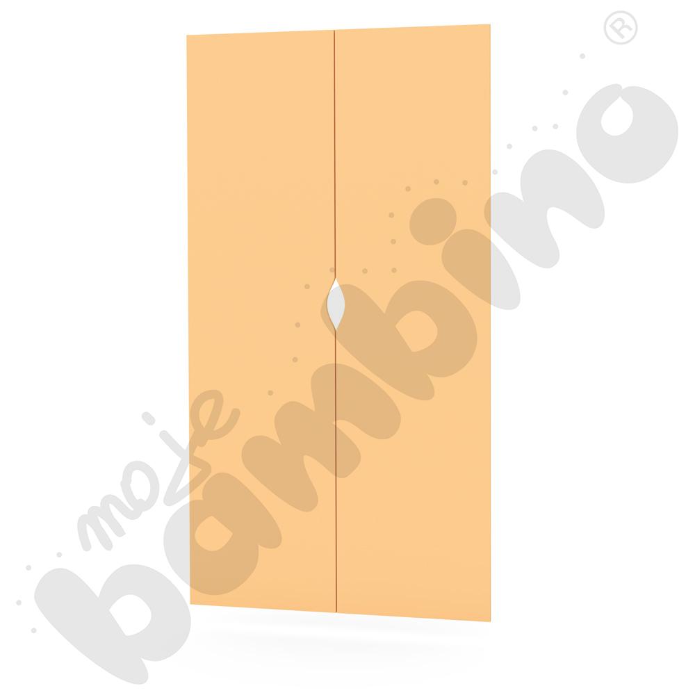 Drzwi wysokie Feria żółte lakierowane