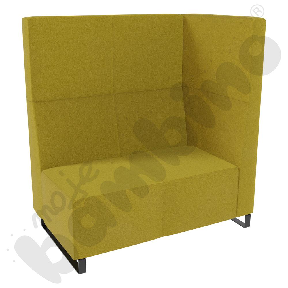 Sofa Universum 2-os. wys. 133 cm, bok średni prawy, tkanina KG13