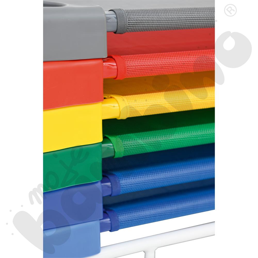 Łóżeczko przedszkolne zielone