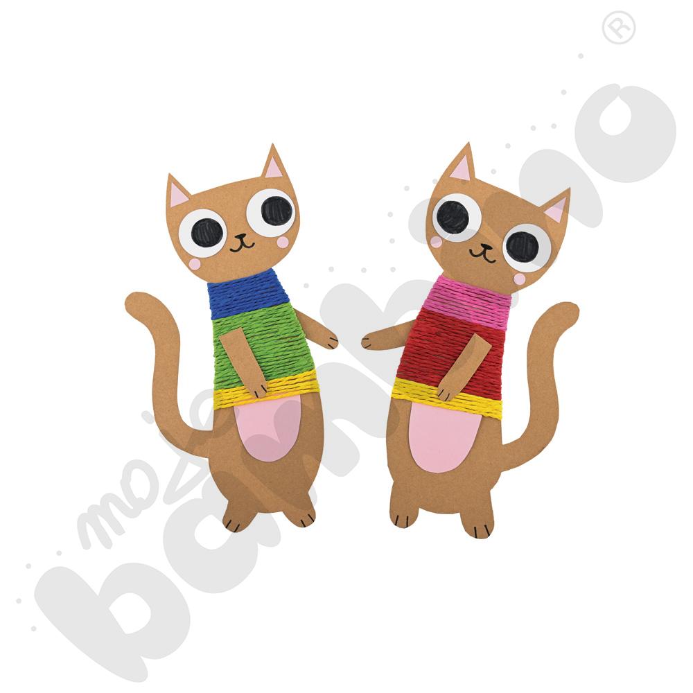 Sznurki papierowe - różne kolory