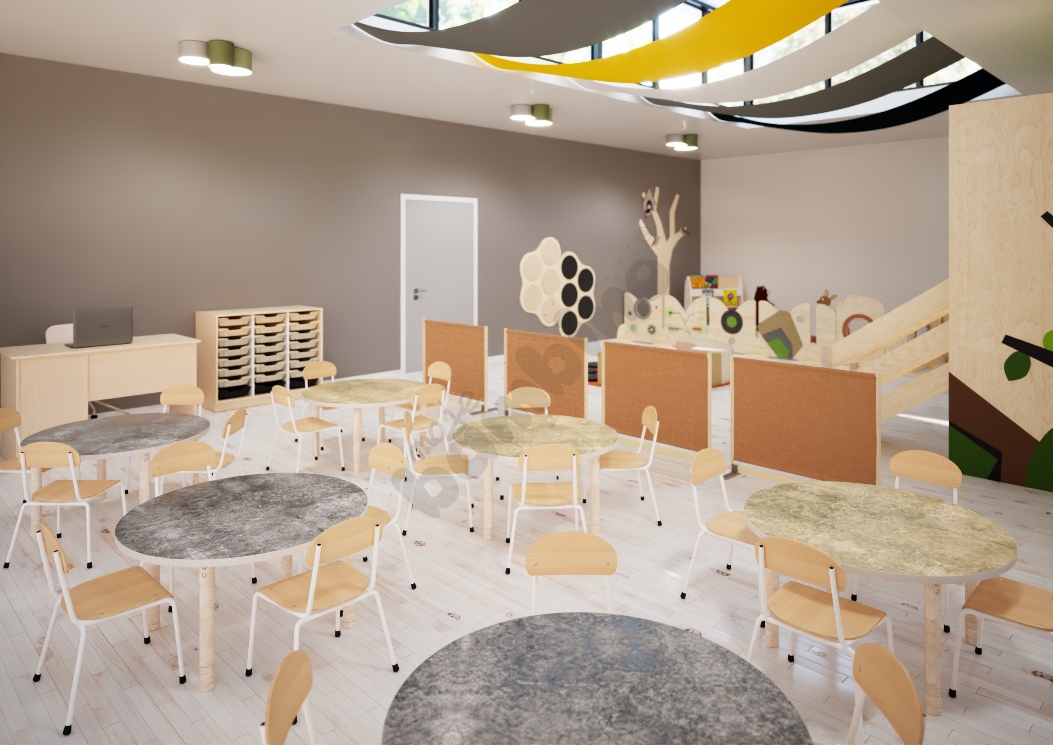 Sala przedszkolna Quadro z kącikiem Flora  1