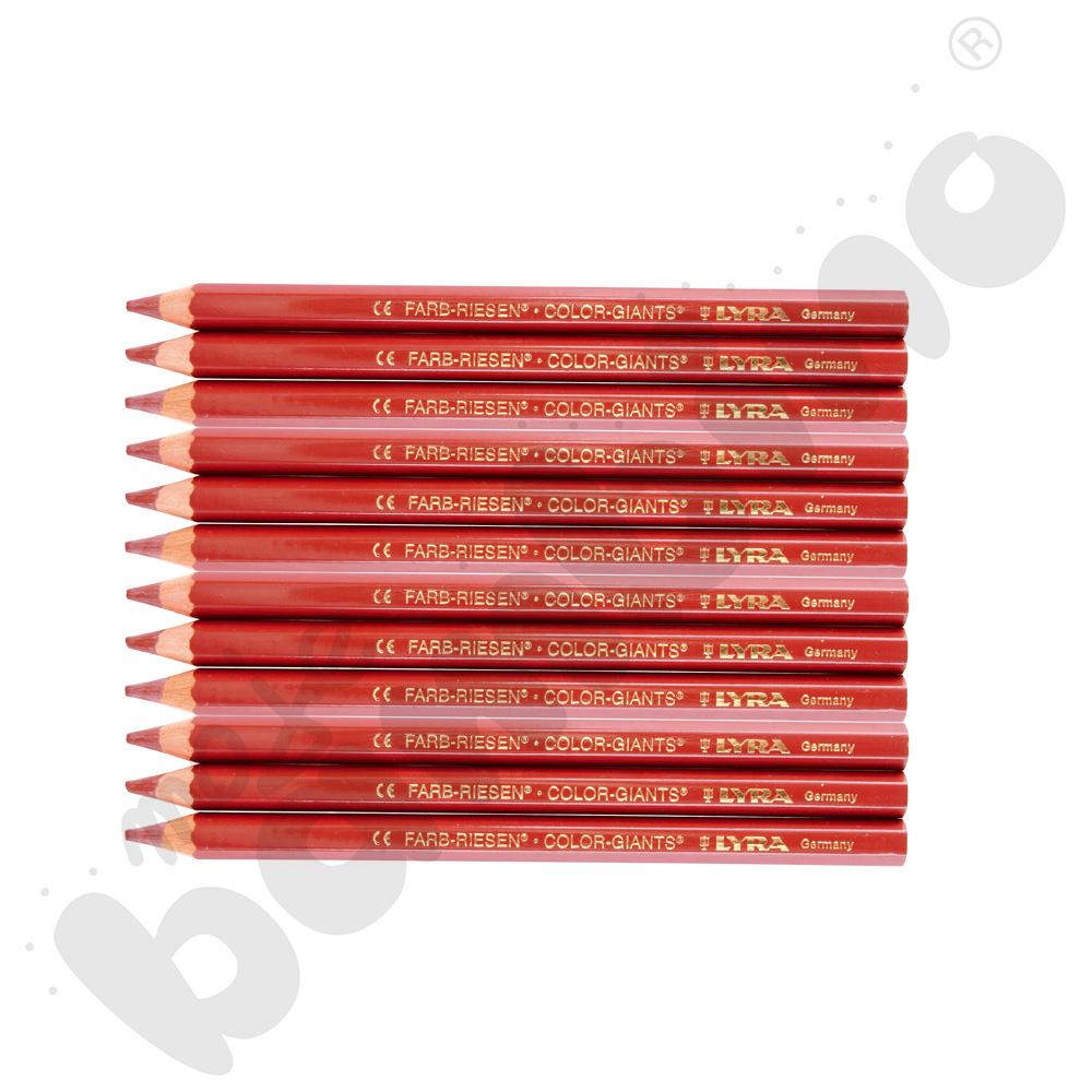 Kredki Color Giants 12 szt. - brązowe