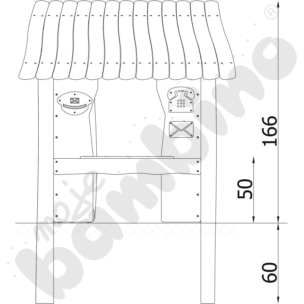 Domek poczta Robinio
