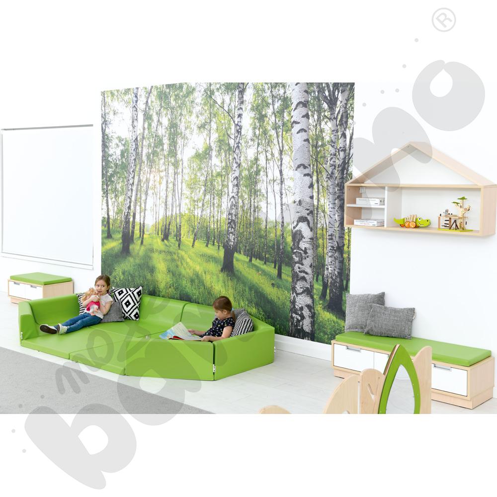 Kanapka piankowa trójkątna zielona - MED