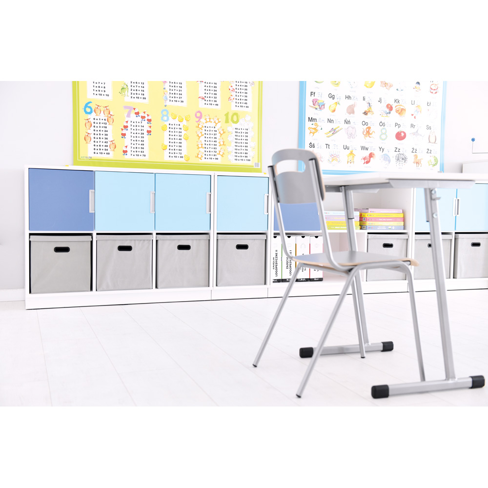 Quadro - malé dvierka 90 st. pripevnené ku korpusu - modrá