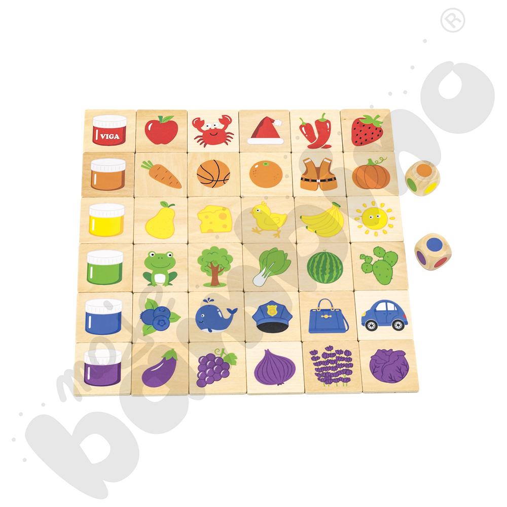 Kolory - układanka logiczna