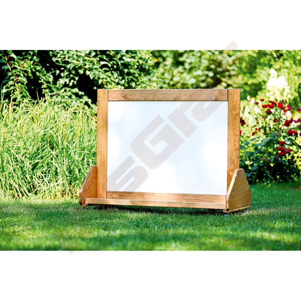 
Kreativtafel auf Rollen, für Draußen – Whiteboard
