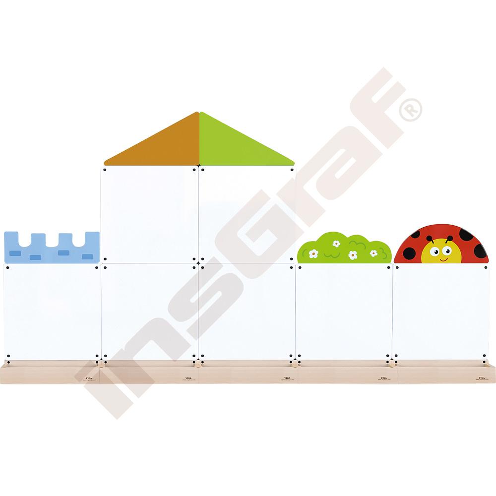
Magnettafel-Wanddeko Set 2
