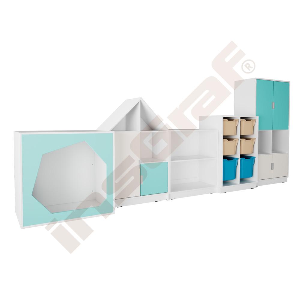 Quadro - zostava 272 - biely korpus