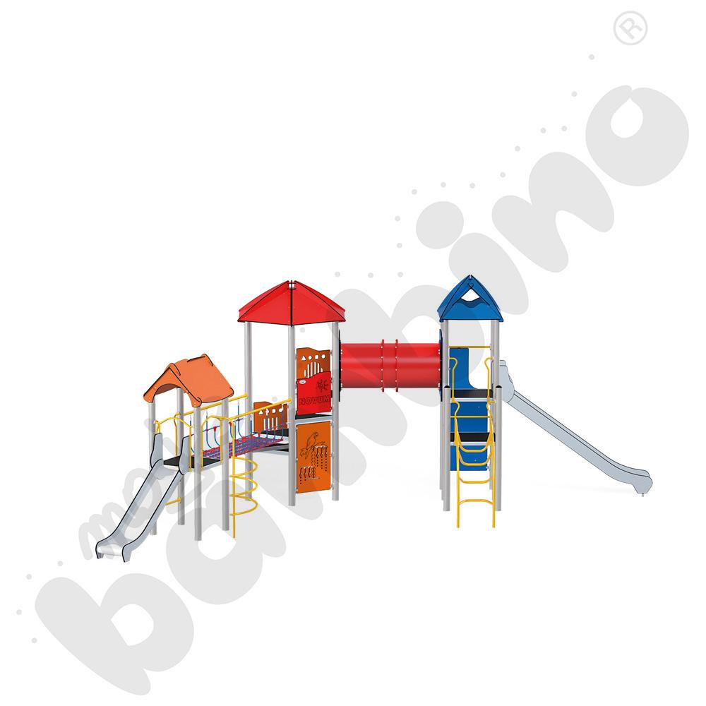 Orbis - baszta 14, metalowe słupy