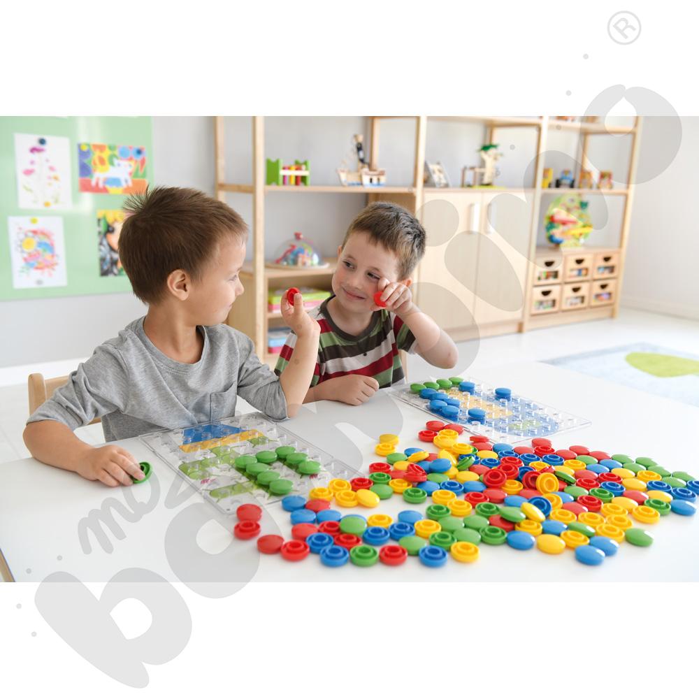 Maxi mozaika z pastelowymi napami