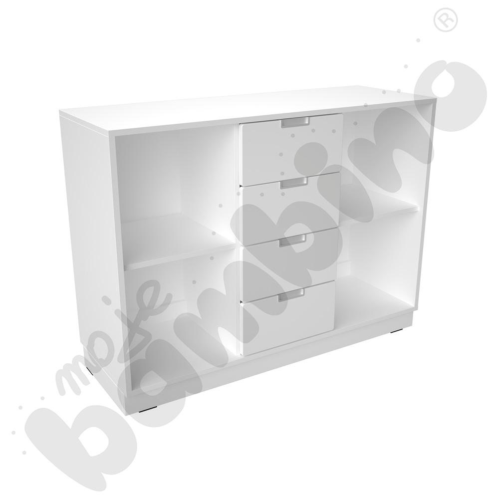 Quadro - zestaw 215, biała skrzynia