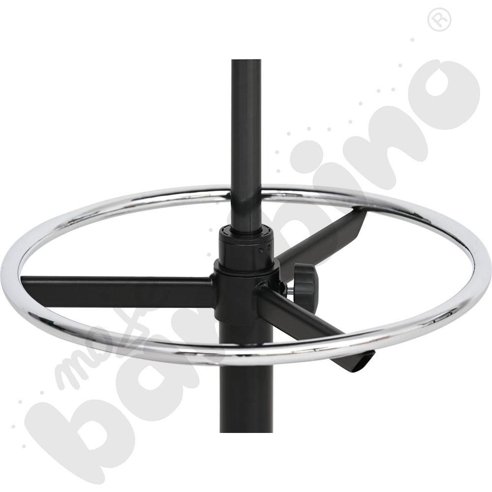 Hoker obrotowy na kółkach