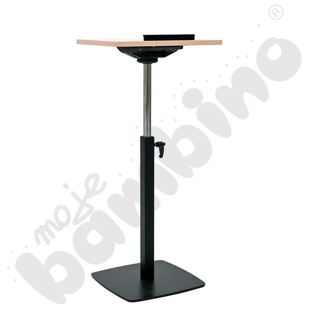 Stolik do prezentacji z uchylnym blatem