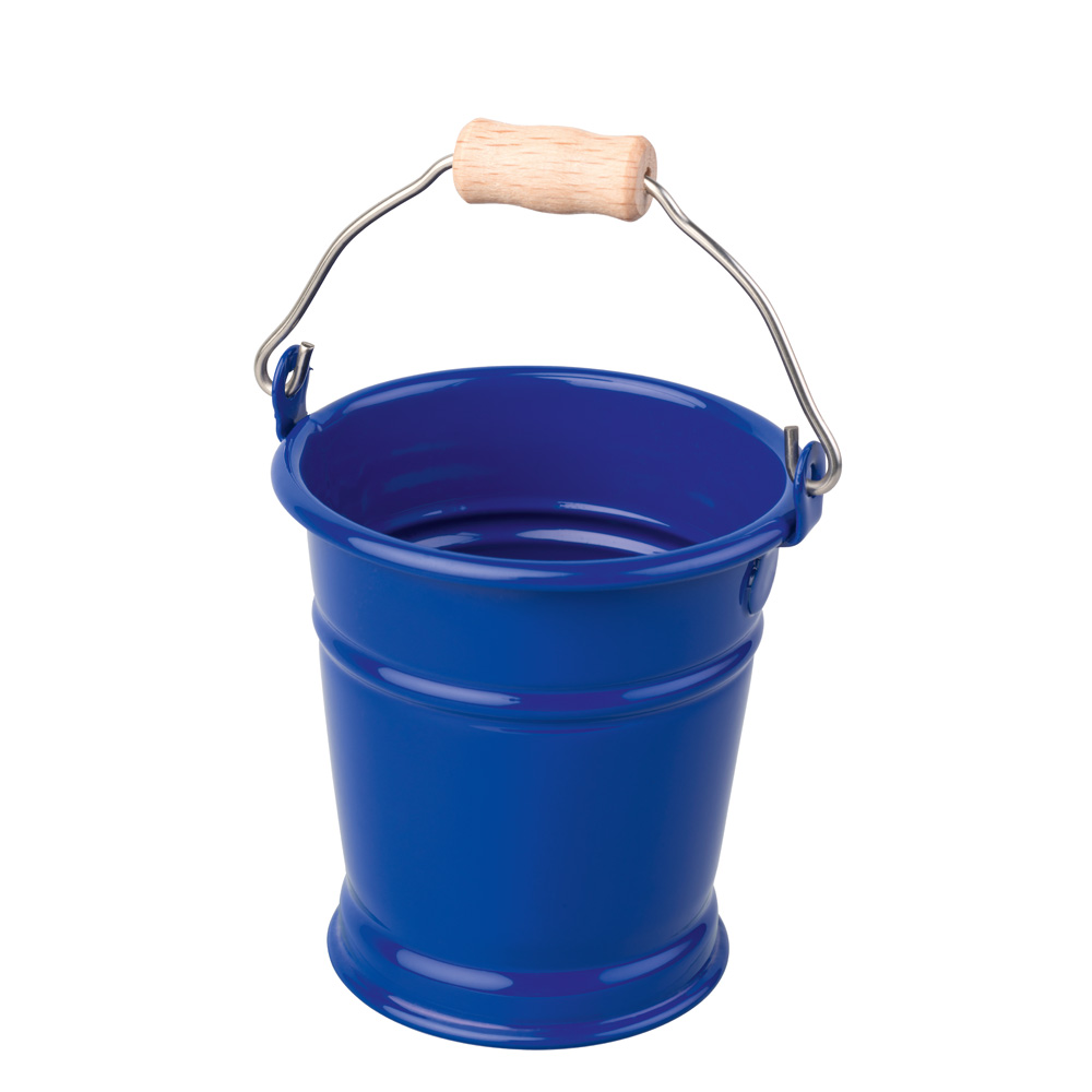 Montessori mini vedierko - bledomodré