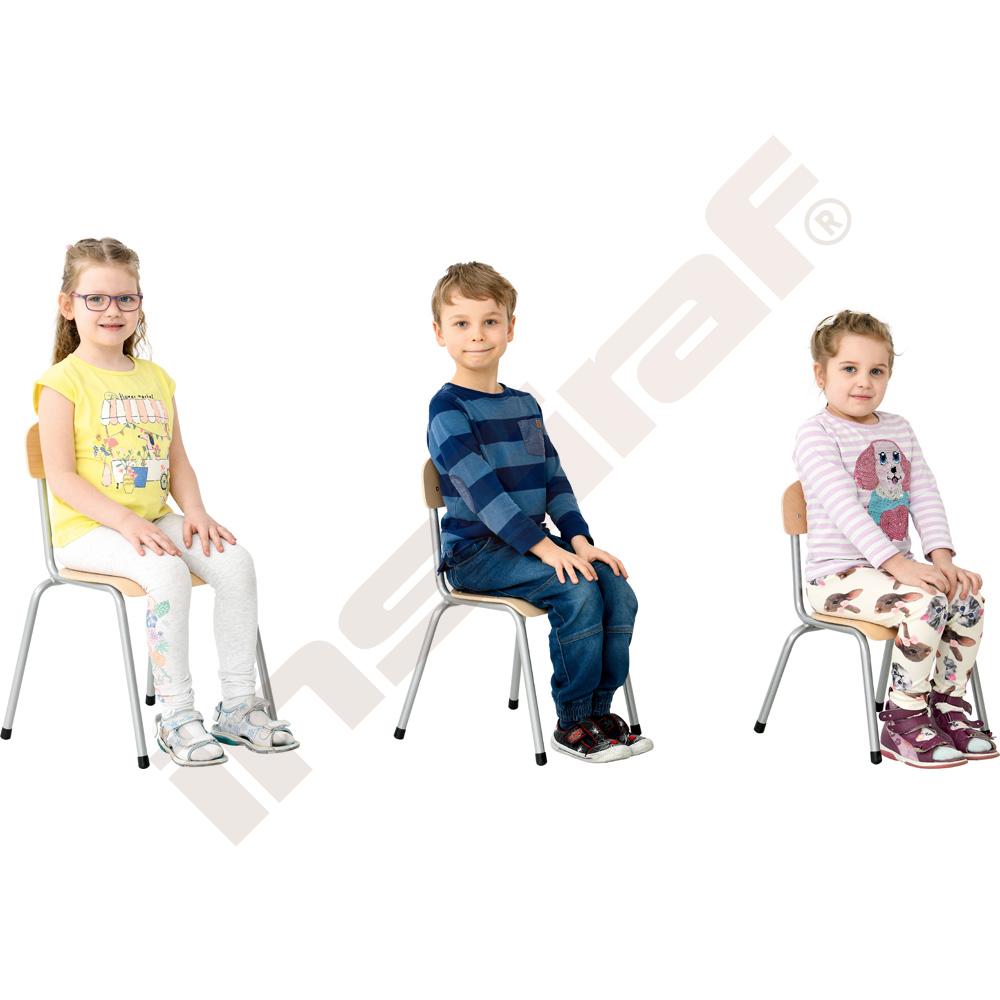 Židlička Bambino 2 stříbrná