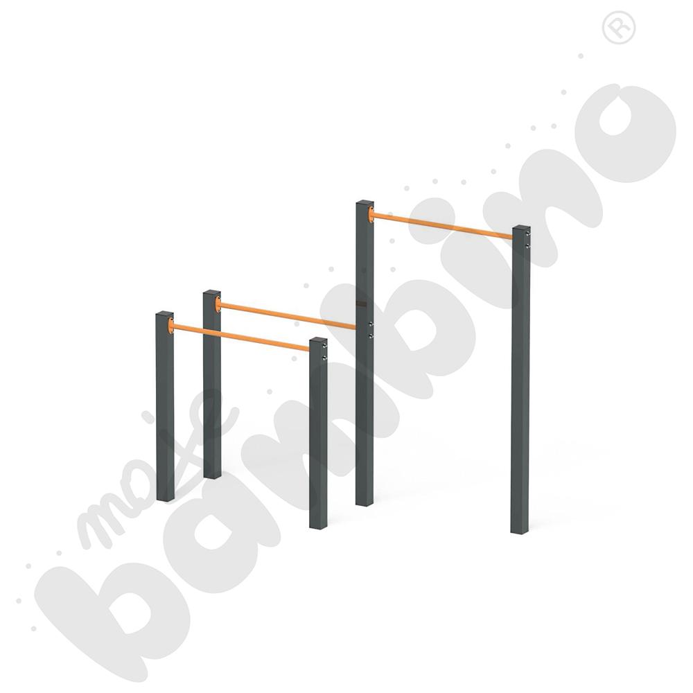 Street workout 138 drążki Yellow