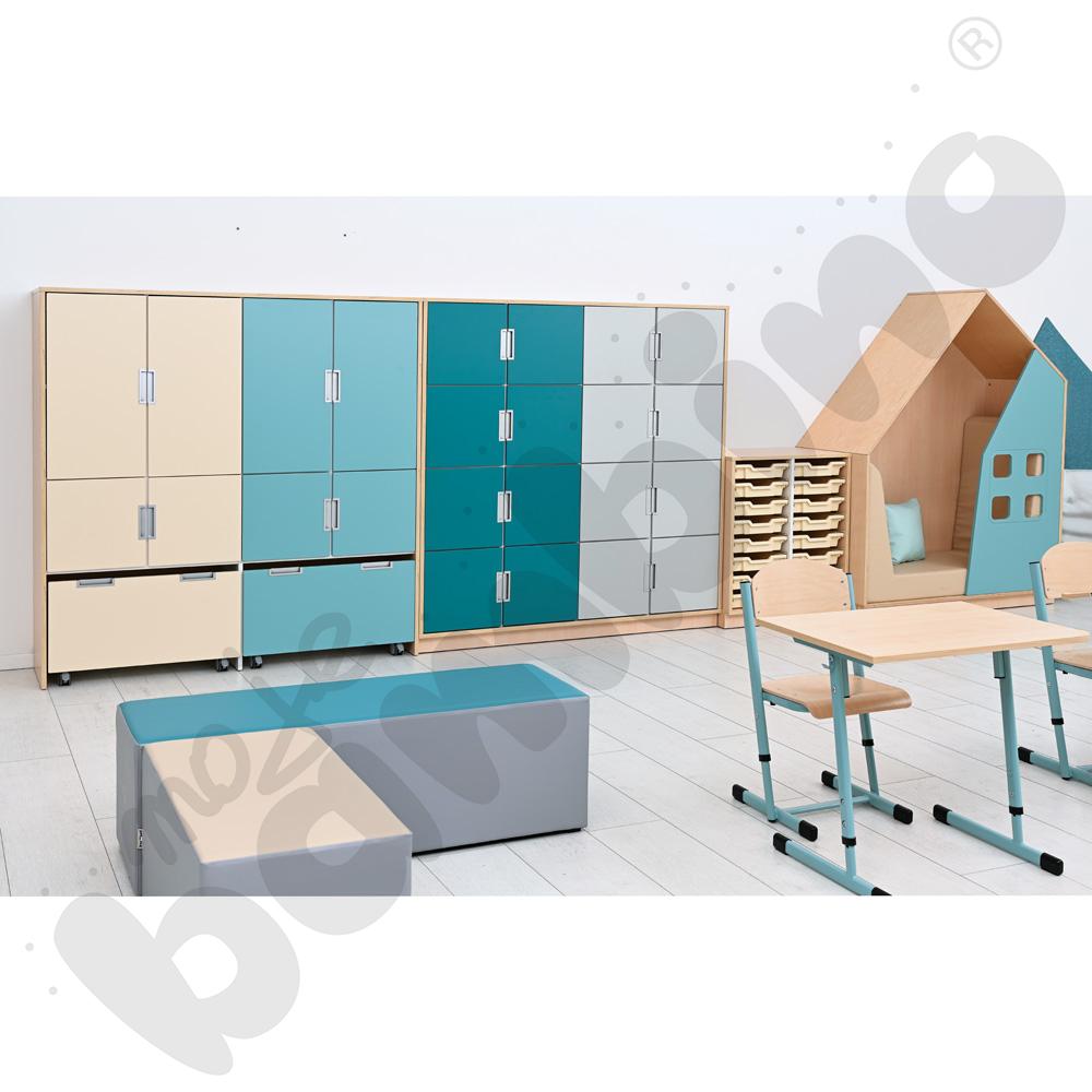 Quadro - regał wielofunkcyjny, klon jasny