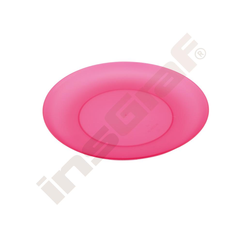
Teller Color 18 cm, flach - pink  
