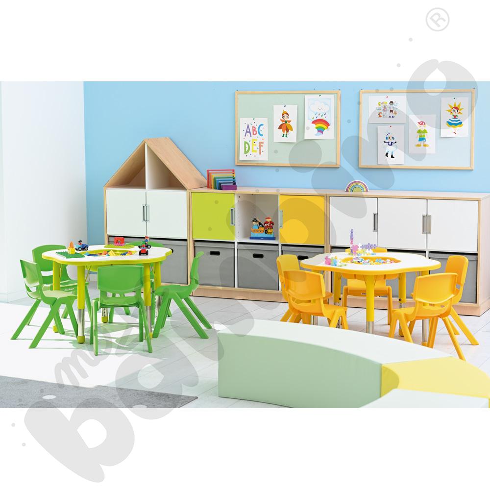 Krzesło Dumi rozm. 2 zielone