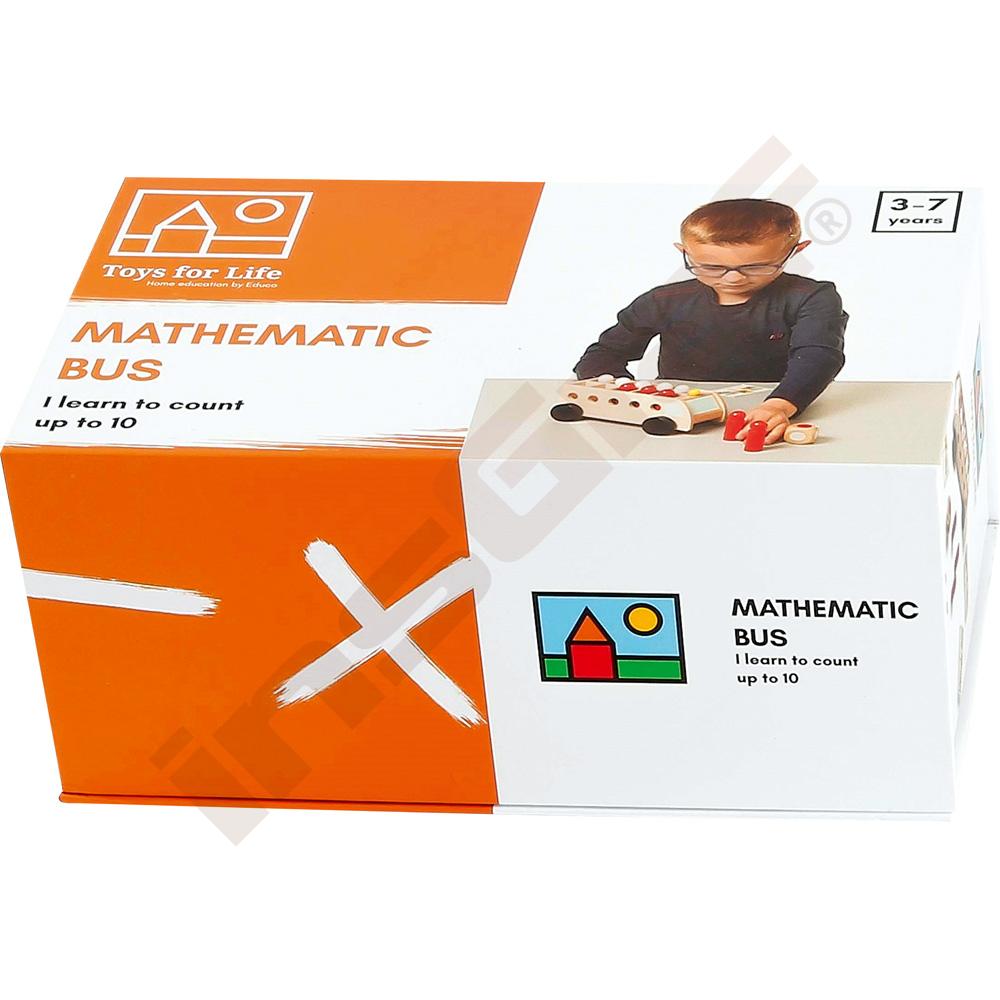 Matematický autobus - číselná hra 