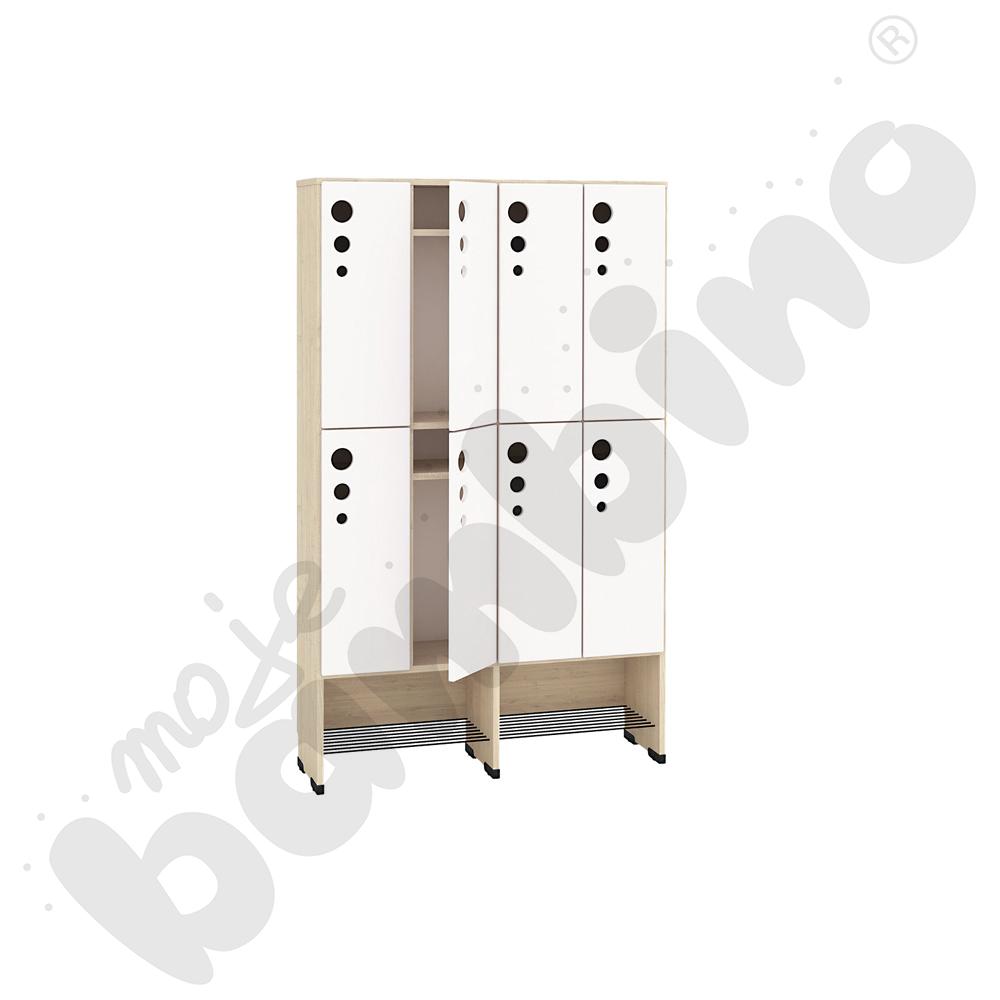 Szatnia Kropla Mini 8-os., klon jasny