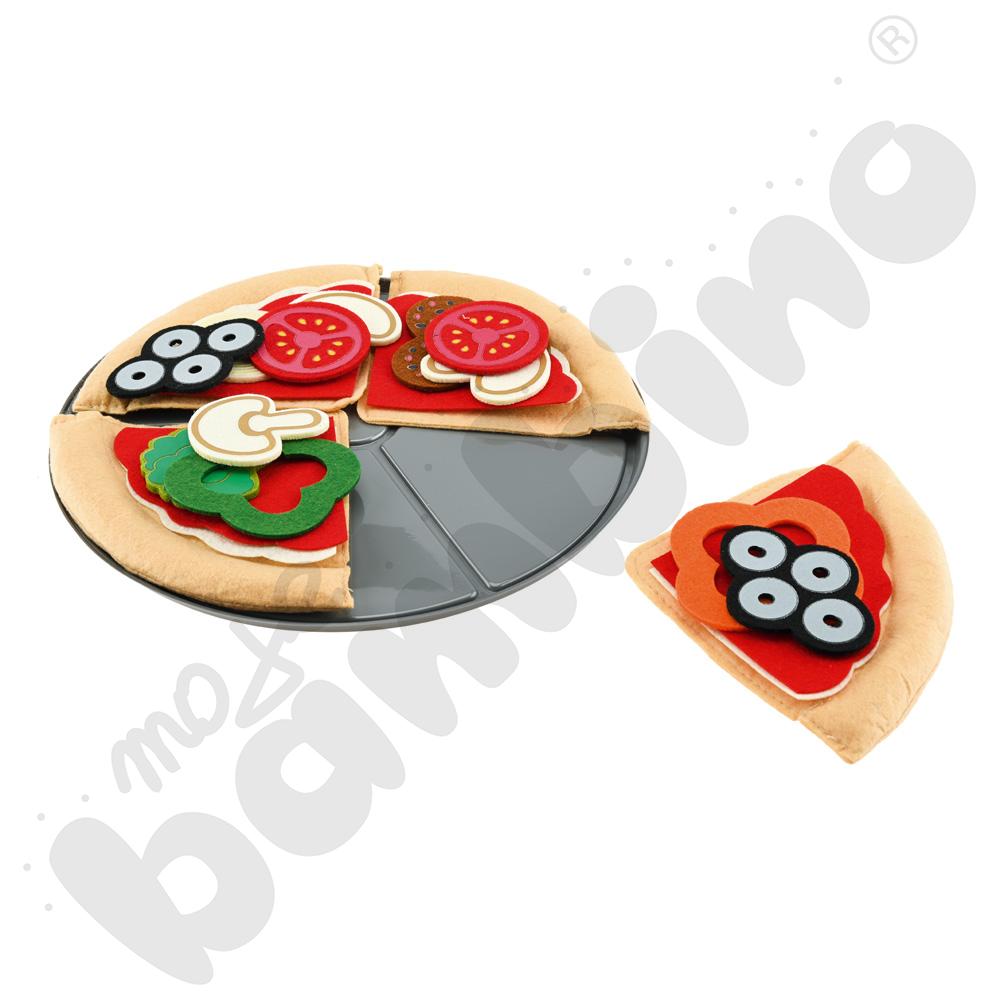 Pizza z zestawem składników