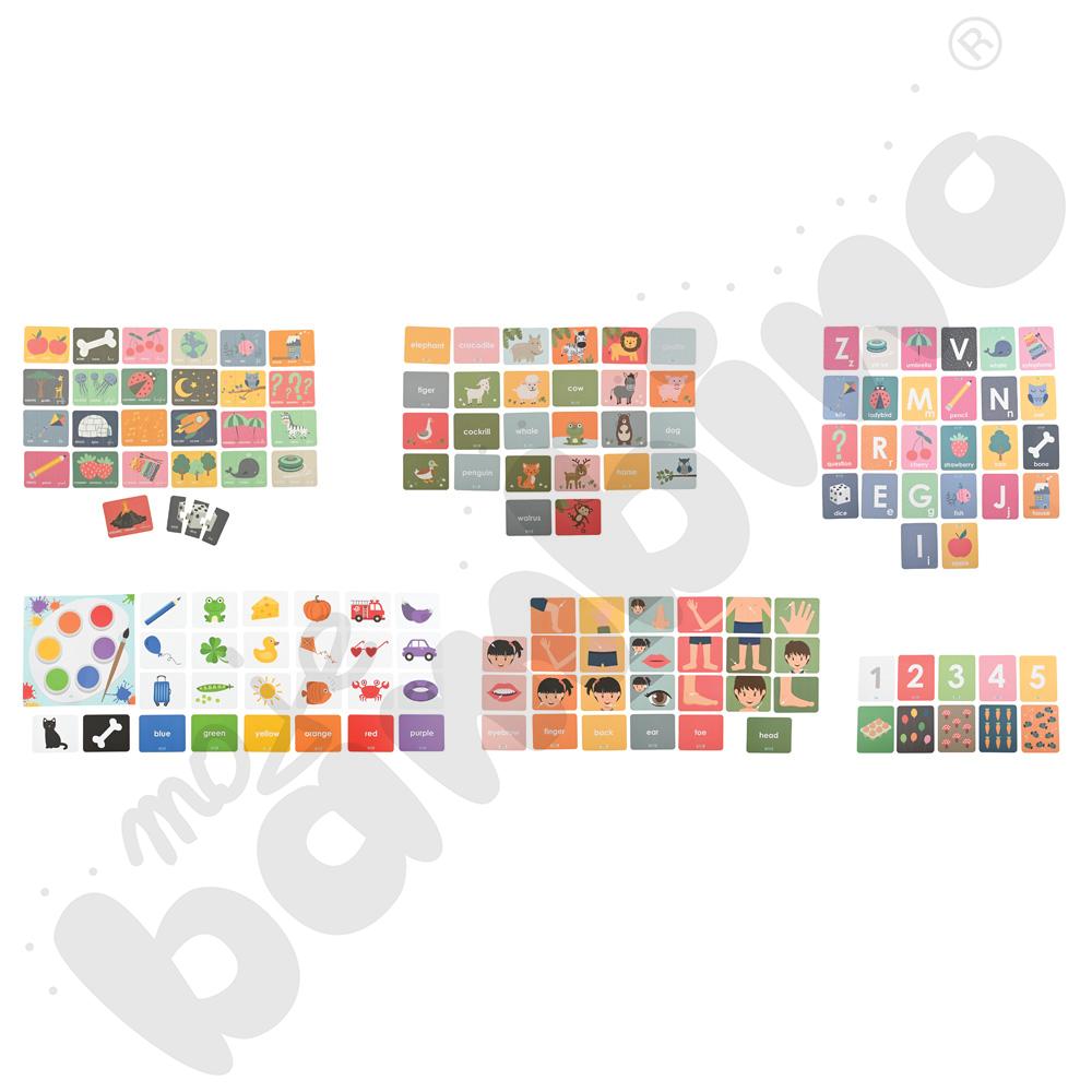 LOGI miniBot - język angielski - zestaw pierwszych słów