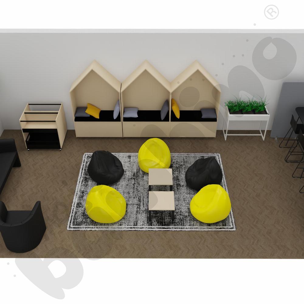 Kącik wypoczynku w szkole 