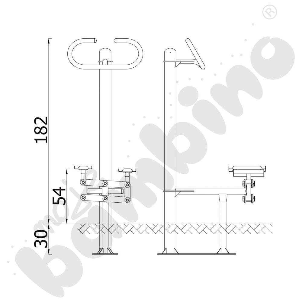 Steper - wolnostojący