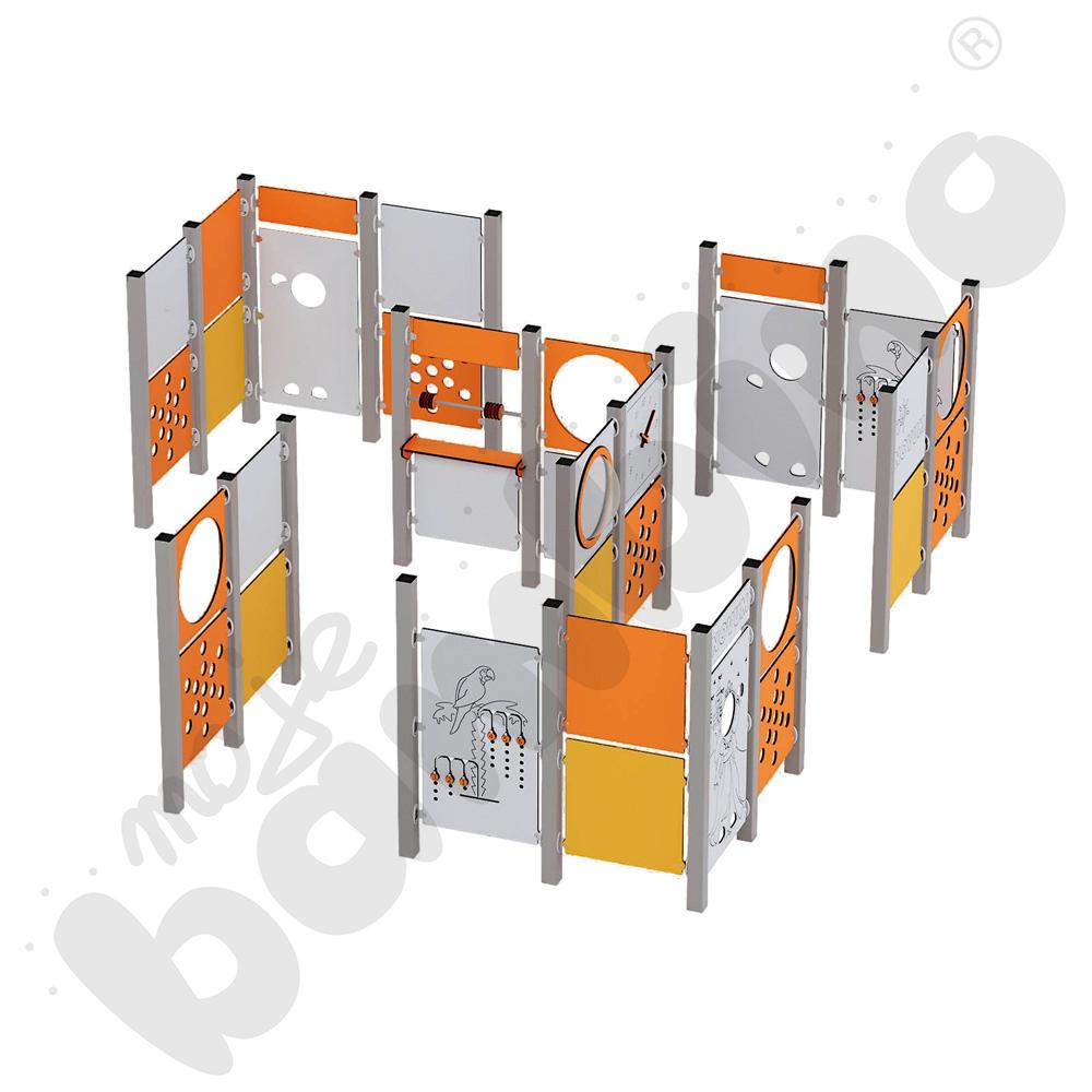 Labirynt Quadro Simple, metal