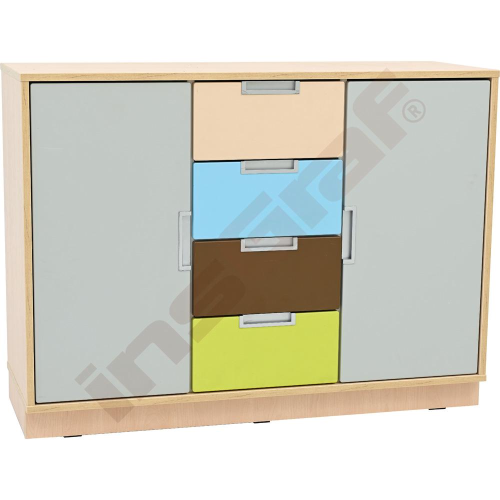 Quadro - sestava 216 - korpusy světlý javor